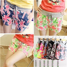 2013夏季米字旗国旗条纹短裤猴短裤热裤休闲裤女糖果短裤