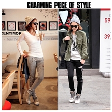 2013休闲裤小脚裤韩国休闲女裤新款女裤铅笔裤批发欧哈伦裤