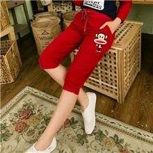 原价25元亏本价24元夏季韩版七分裤全棉运动裤哈伦卫裤7004