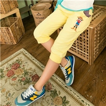 原价26元亏本价25元女款七分裤纯棉运动裤哈伦格子卫裤7005