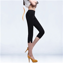 厂家直销夏季七分裤韩版时尚七分裤休闲七分裤糖果色七分裤