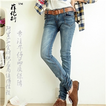 菲伦斯2013最新款女式牛仔裤小脚修身牛仔裤低腰牛仔裤牛仔裤批发