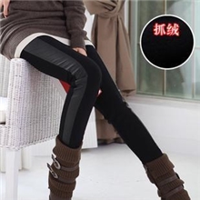 秋冬装孕妇装批发韩版时尚棉+皮孕妇打底裤长裤孕妇裤