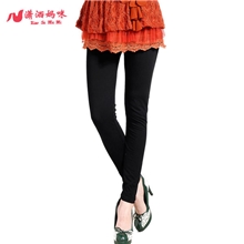 韩版大码孕妇裤孕妇打底裤秋装薄莫代尔棉七分九分打底裤热销批发