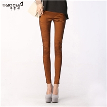 比尚女裤2013秋装新款欧美时尚炫彩荧光修身打底裤小脚裤潮