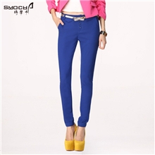 比尚女裤2013秋装新款长裤女韩版休闲铅笔裤显瘦小脚裤