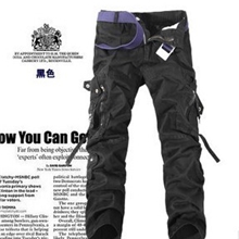 厂家直销招代理全棉休闲裤长裤工装裤大码多袋裤外贸特供