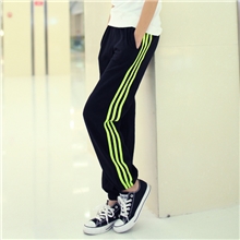 女装韩版下装加绒加厚休闲哈伦裤大码运动裤