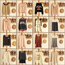 优质供应日韩外贸原单女装秋杂款批发高性价比外贸服装打包混批