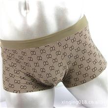 [荐]男士内裤韩国冰丝一片式无痕男士平角内裤竹炭内裤品质保证