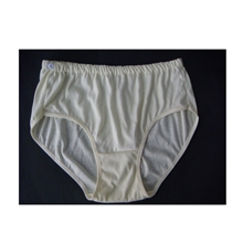 供应331#涤棉钮扣可调节均码基本款孕妇三角内裤批发