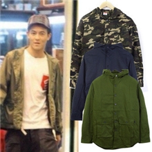 批发供应男装潮牌工厂打板出货示范经典款连帽外套238#