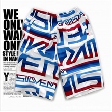 涤沦沙滩裤男沙滩裤男男式沙滩裤短裤沙滩裤批发