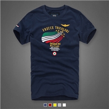 转季清仓特价夏装空军一号男装短袖T恤aft恤工厂尾单纯棉刺绣