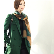 2013秋冬新款韩版气质时尚大牌呢子大衣羊毛呢外套3095