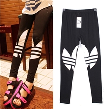 批发香港明星款~潮爆a迪百搭显瘦打底裤947