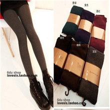 韩版女装2013秋冬新款潮女必备纯色显瘦保温连裤袜A038秋冬打底女