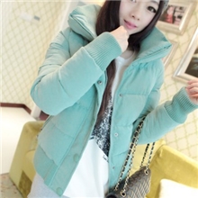 韩版女装2013冬装新款温暖冬日超保暖枕头高领显瘦棉服A228女棉衣