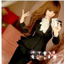 曲珈叶同款春秋款女装耸肩燕尾收腰显瘦超强气场西装外套