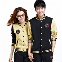 2013秋季韩版新款卫衣男女棒球服运动套装情侣装（优质版）加绒