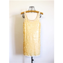 2013秋冬新款韩版甜美钉珠亮片无袖连衣裙性感夜店小礼服洋装裙子