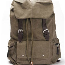 时尚背包大容量帆布背包旅行背包206双肩男出行必备新款