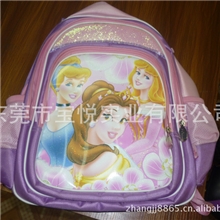 定做/供应精致唯美的浅紫色公主系列书包产品