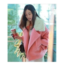 2013秋冬装新款修身显瘦羊毛呢外套开衫时尚潮流韩版大衣