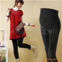 秋冬孕妇裤厂价直销保暖拉绒九分裤孕妇大码打底裤批发XXXL