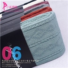 爆款！出口订单菱形格竖条粗毛棉线针织加厚款连裤袜秋冬袜批发