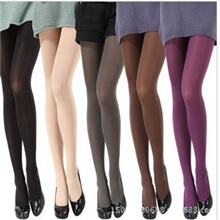 120d加厚加档显瘦糖果色天鹅绒连裤袜/打底裤/踩脚裤丝袜春秋款