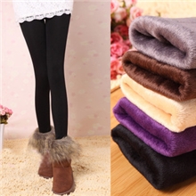 不起球冬季高腰大码加厚加绒保暖裤女外穿不倒考拉绒打底裤卡拉