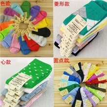 袜子批发厂家直销女袜糖果色韩版袜子涤棉袜秋冬女袜淘宝爆款