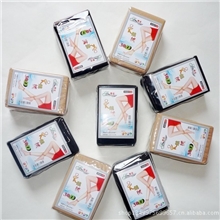 批发供应女士30D天鹅绒二骨超薄短丝袜wazi黑色肉色