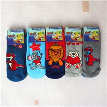 儿童棉袜柔软舒适好棉质加厚毛圈袜子批发：女士纯棉彩条袜子