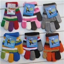 热卖外贸六色女士手套义乌魔术材料冬季手套全网性价比最高