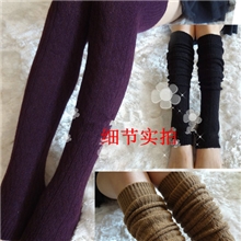 韩国堆堆袜加长加厚保暖羊绒过膝女袜套冬季宽松踩脚护膝护腿套