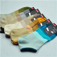春夏新款外贸伊兹密尔渐变色船袜隐形袜男款诸暨袜子批发