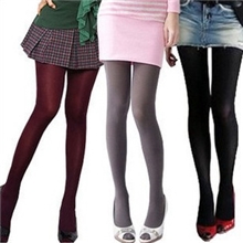 纯正120D天鹅绒连裤袜不透肉的丝袜糖果色打底裤袜