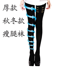 厚款680D真脚跟冬季厚款瘦腿袜美腿袜连裤袜丝袜子打底裤