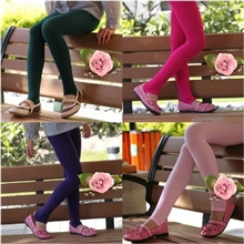 春秋糖果色儿童天鹅绒踩脚裤袜踩脚打底裤舞蹈袜丝袜子批发