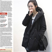 2013秋冬新款中长款加厚保暖女式棉衣棉服厂家批发淘宝爆款
