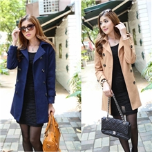 偌缃惜直供2013冬装新款毛呢外套气质女装呢大衣女式风衣批发