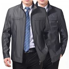 2013新款男装立领夹克正品男士夹克衫春秋薄款中年外套