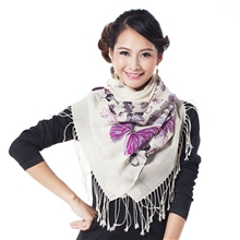 秋冬外贸针织围巾披肩原单尾单库存丝棉毛化纤混纺甩货