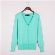 2013秋季新款针织衫秋冬厚款开衫外贸原单开衫外套卷边包扣