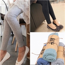 秋冬韩国新款加肥加大糖果纯棉HM打底裤显瘦弹力大码打底裤批发