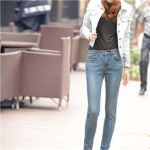 2013新款牛仔裤女修身显瘦小脚铅笔裤弹力长裤子韩版潮流厂家直销