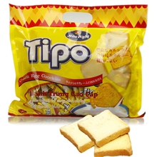 Tipo白巧克力面包干300g/包，10包/箱,国产