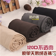 2050专业批发透气不透肉连裤袜天鹅绒糖果色打底裤120D一等品